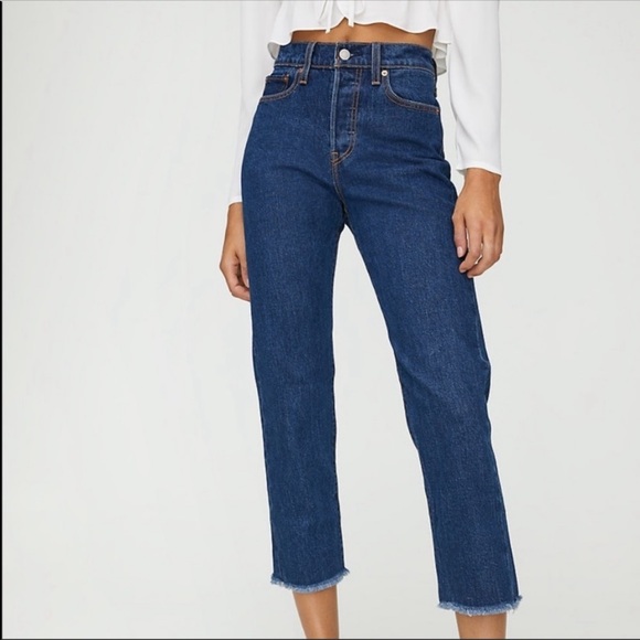 🔥🔥🔥NWT LEVI’S WEDGIE FIT STRAIGHT JEANS - Picture 4 of 7